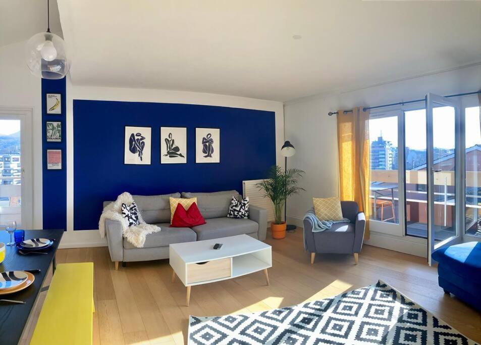 Charmant Appartement Pop - Arty Thonon-les-Bains Extérieur photo